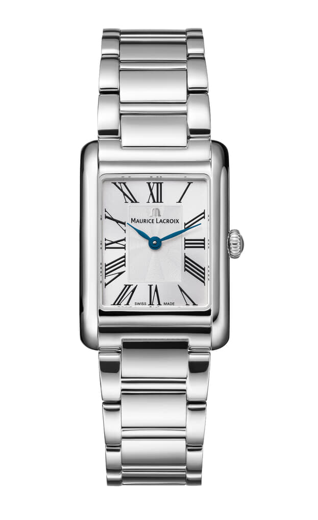 Maurice Lacroix Fiaba Square Quartz 24x34mm Silver Dial