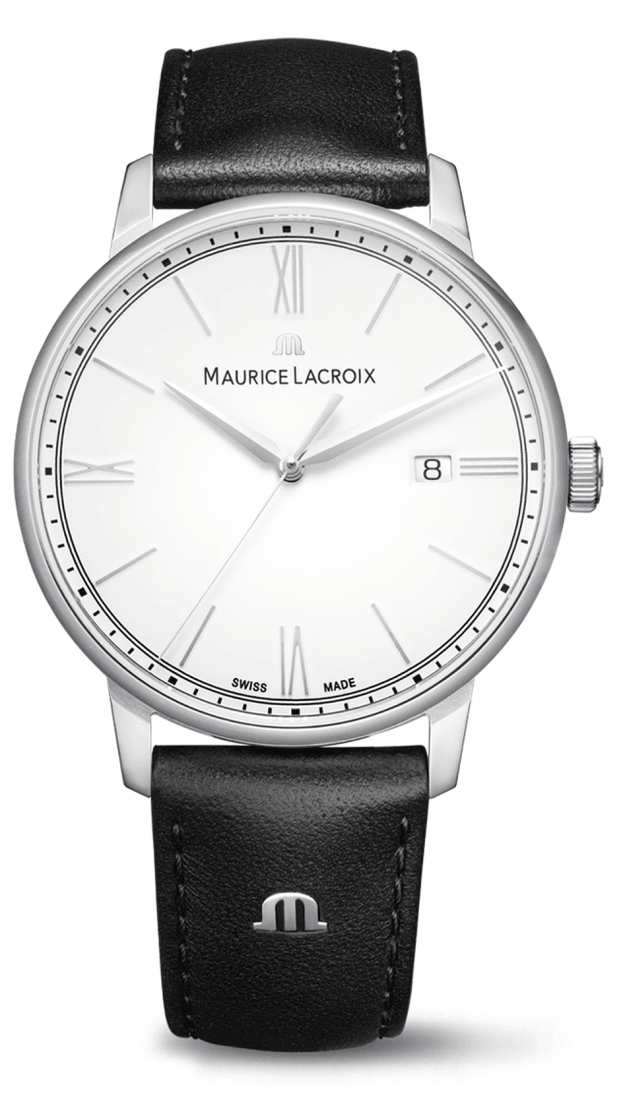 Maurice Lacroix ELIROS date 40mm λευκο καντραν