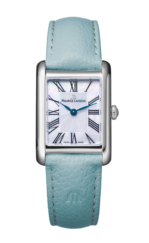 Maurice Lacroix Fiaba Square Quartz 24x34mm White Mother of Pearl Dial
