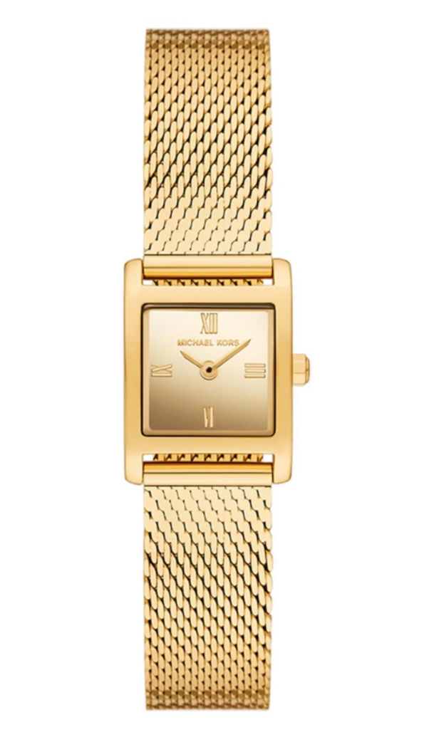 MICHAEL KORS Georgie Μπαταρίας 19mm Ροζ Χρυσό Καντράν