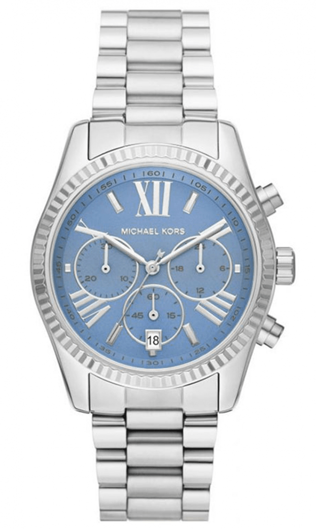 MICHAEL KORS Lexington 38mm γαλάζιο καντραν