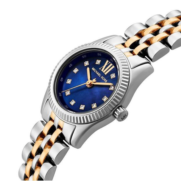 MICHAEL KORS Lexington Quartz 26mm Blue Mother of Pearl Dial