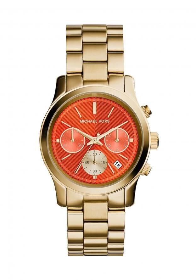 MICHAEL KORS RUNWAY GOLD TONE CHRONO MK6162