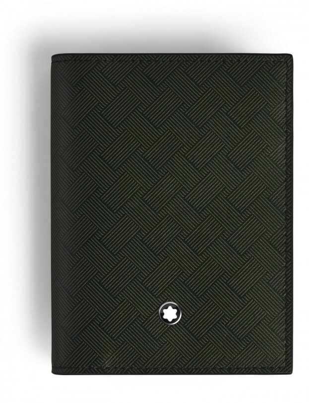 Montblanc Extreme 3.0 4cc Καρτοθήκη Δερμάτινη Χακί