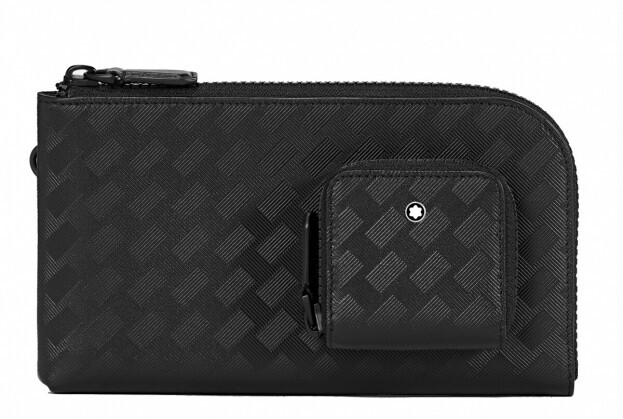 Montblanc Extreme 3.0 wallet 6cc with pocket Μαύρο Πορτοφόλι eco-leather