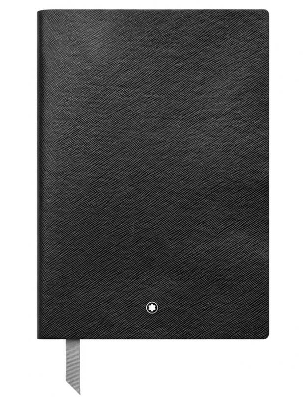 Montblanc Fine Stationery Notebook #146 Σημειωματάριο Δερμάτινο Α5 Μαύρο