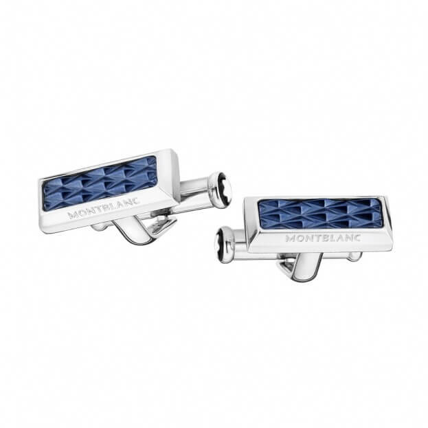 Montblanc Μανικετόκουμπα Meisterstuck Men's Stainless Steel Cufflinks