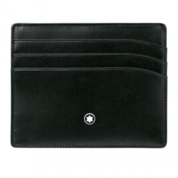 Montblanc Meisterstück Pocket 6cc Black Cardholder