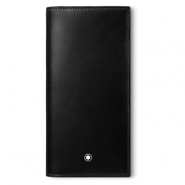 Montblanc Meisterstück Μακρύ Πορτοφόλι 15cc Μαύρο
