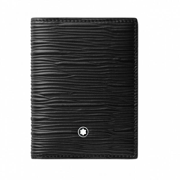 Montblanc Meisterstück 4810 card holder 4cc Black Leather