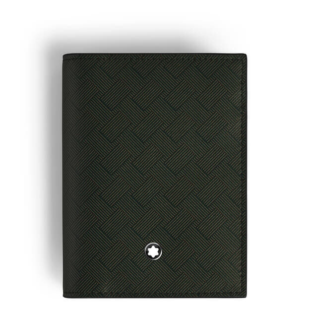 Montblanc Extreme 3.0 Card Holder 4cc Leather Khaki