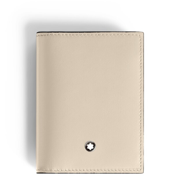 Montblanc Meisterstück Card Holder 4cc Leather Ivory