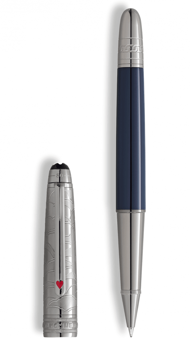 Montblanc Meisterstück Around the World in 80 Days Doué Classique Rollerball Dark Blue