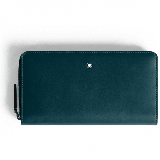 Montblanc Meisterstück Zip-Around Wallet 12cc Blue