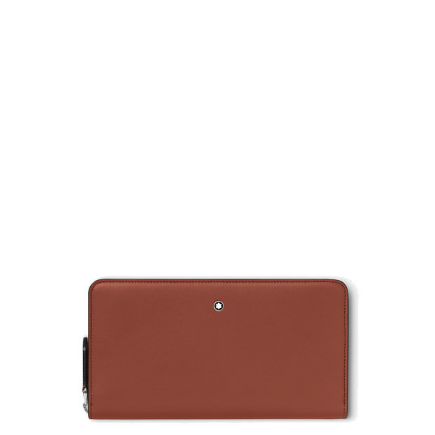 Montblanc Meisterstück Selection Soft wallet 12cc zip around Light brick