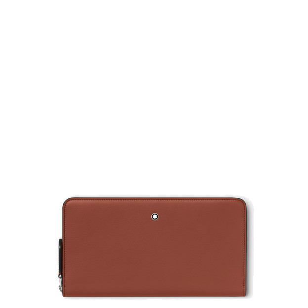 Montblanc Meisterstück Selection Soft wallet 12cc zip around  Light brick