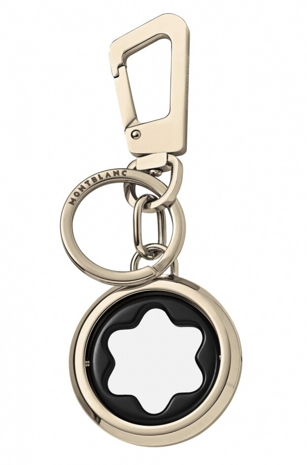 Montblanc Meisterstück Spinning Emblem Key Fob Black Κλειδοθήκη
