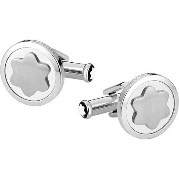 Montblanc Star Cufflinks Steel