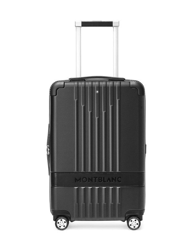 MONTBLANC #MY4810 Cabin Compact Βαλίτσα Καμπίνας Τρόλεϋ Μαύρη