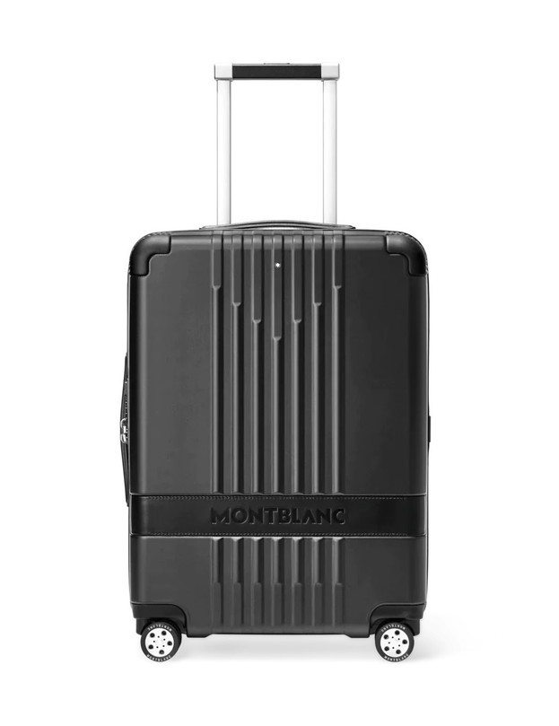 MONTBLANC #MY4810 Cabin Compact Βαλίτσα Καμπίνας Τρόλεϋ Μαύρη