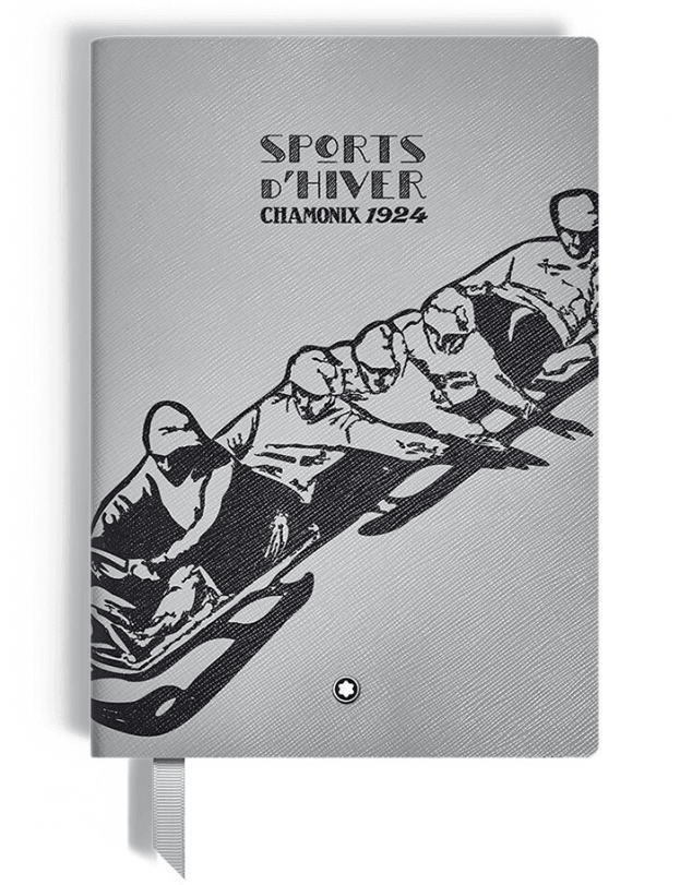 MONTBLANC Notebook #146, Meisterstück x Olympic Heritage Chamonix 1924, Small - ΜΕ ΓΡΑΜΜΕΣ