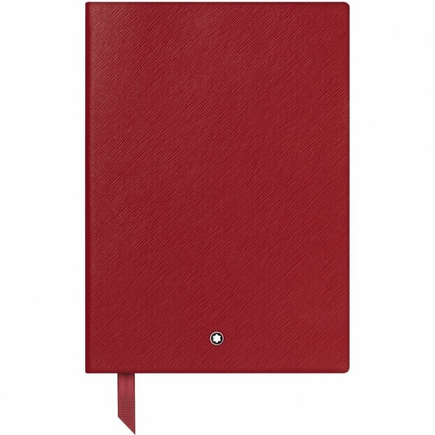 Montblanc Notebook #146 Σημειωματάριο Δερμάτινο Α5 Κόκκινο