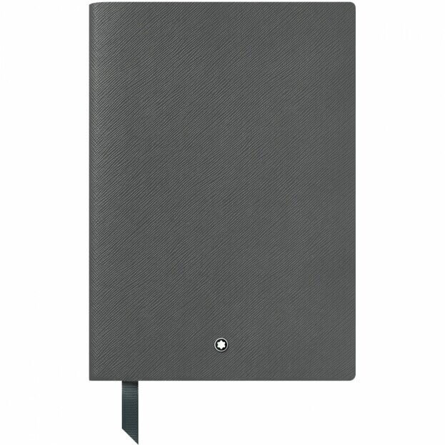 Montblanc Notebook #146 Σημειωματάριο Δερμάτινο Α5 Γκρι