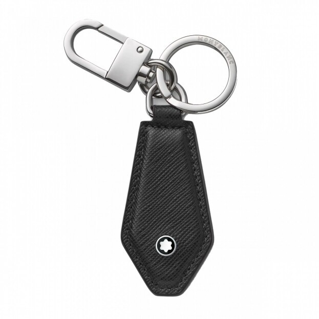 Montblanc Sartorial diamond shaped key fob black