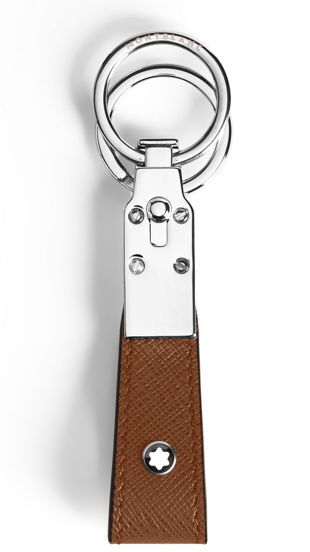 Montblanc Sartorial Loop Μπρελόκ Καφέ Δέρμα