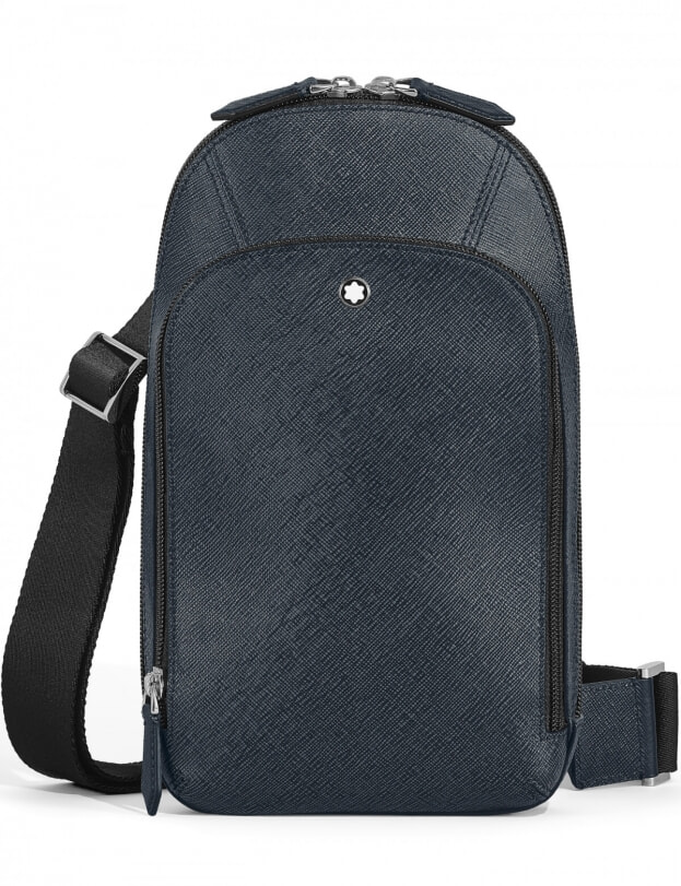MONTBLANC Sartorial Μεσαία Τσάντα Μπλε