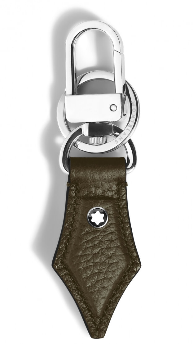Montblanc Soft Grain Key Holder Leather Brown