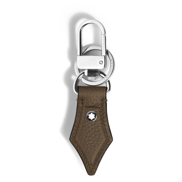 Montblanc Soft Grain Key Holder Leather Brown