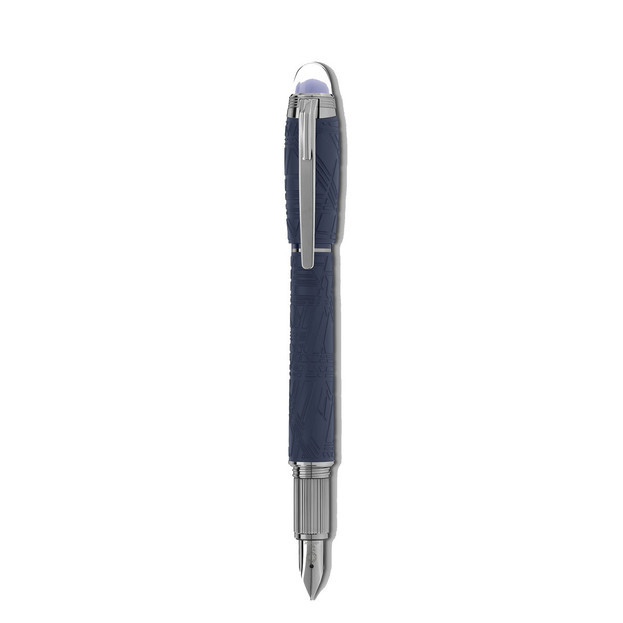 Montblanc Starwalker SpaceBlue Resin Fountain Pen