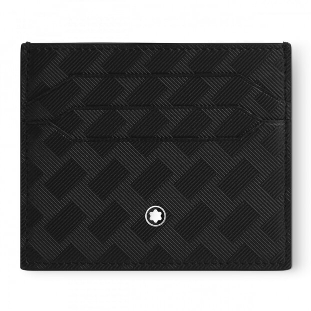 Montblanc Θήκη Καρτών 6cc Extreme 3.0 6cc Μαύρο Δέρμα