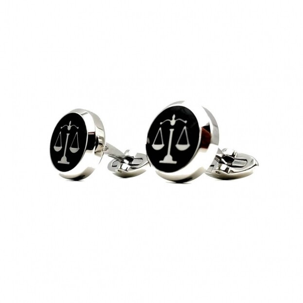 MONTEGRAPPA IUSTITIA CUFFLINKS special edition Justice