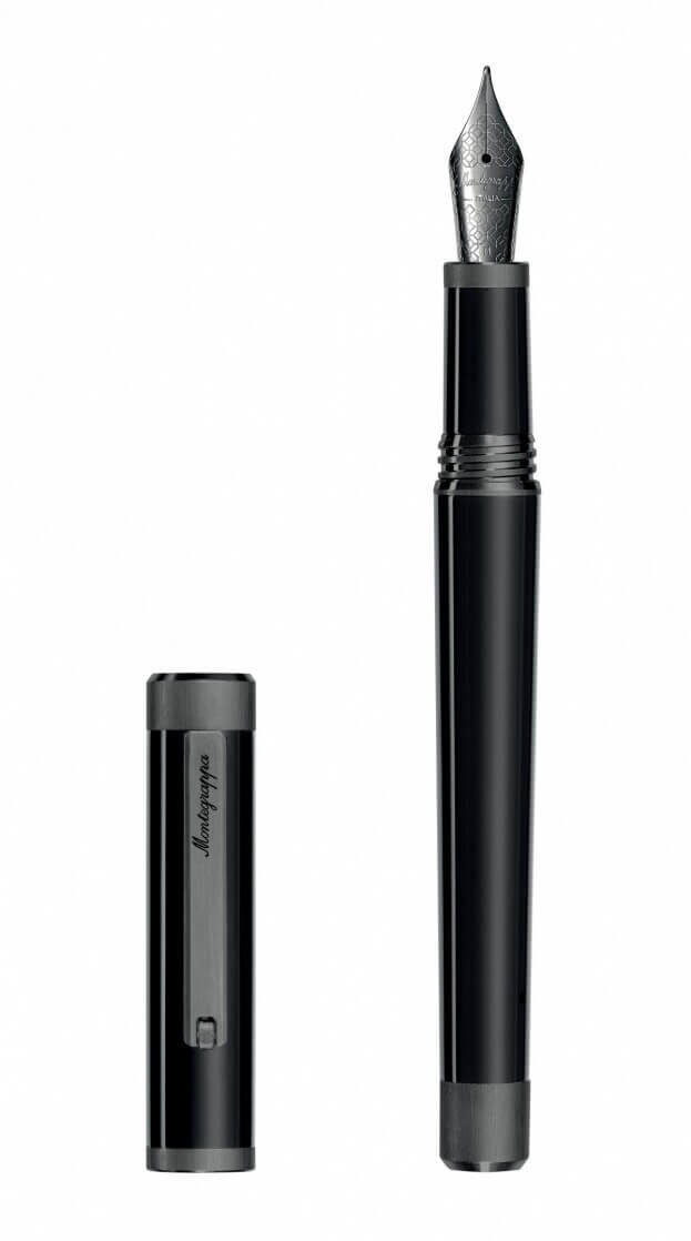 MONTEGRAPPA ΠΕΝΑ ZERO FOUNTAIN PEN MEDIUM ULTRA BLACK