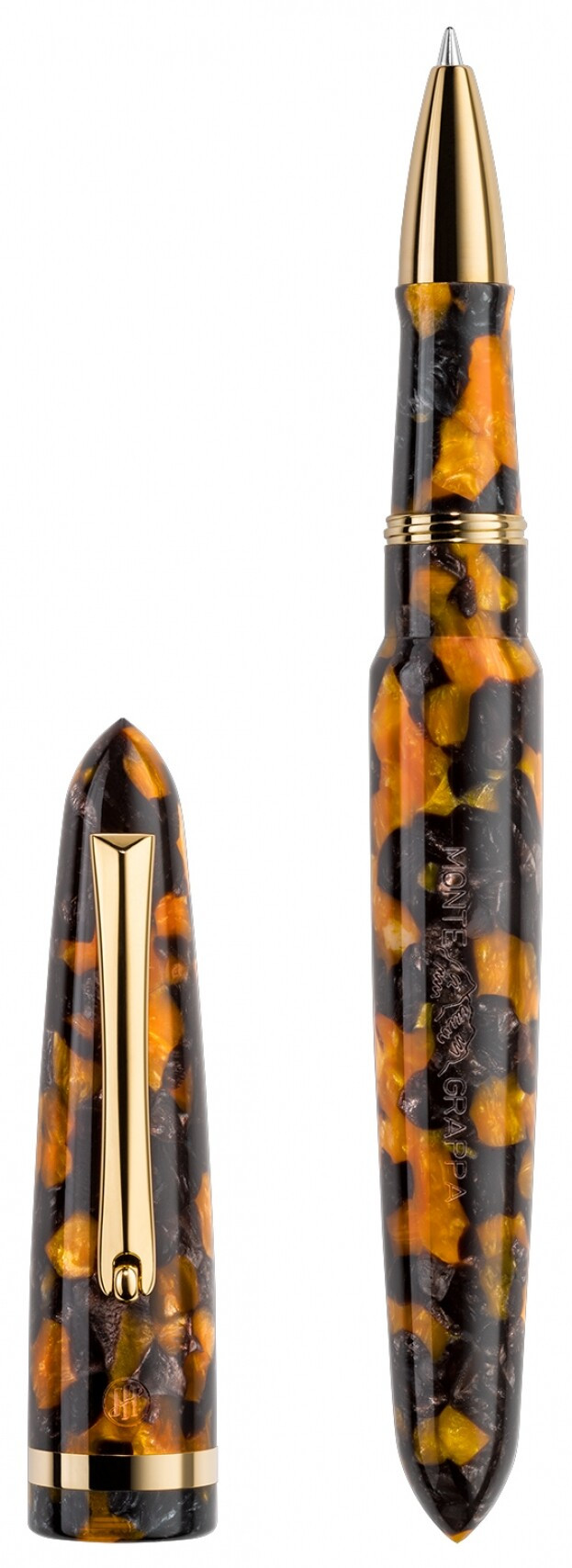 MONTEGRAPPA VENETIA Rollerball Pen Havana Amber