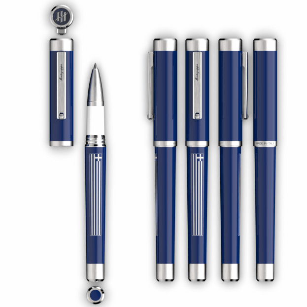 MONTEGRAPPA ZERO GREEK FLAG BICENTENNIAL ROLLERBALL PALLADIUM