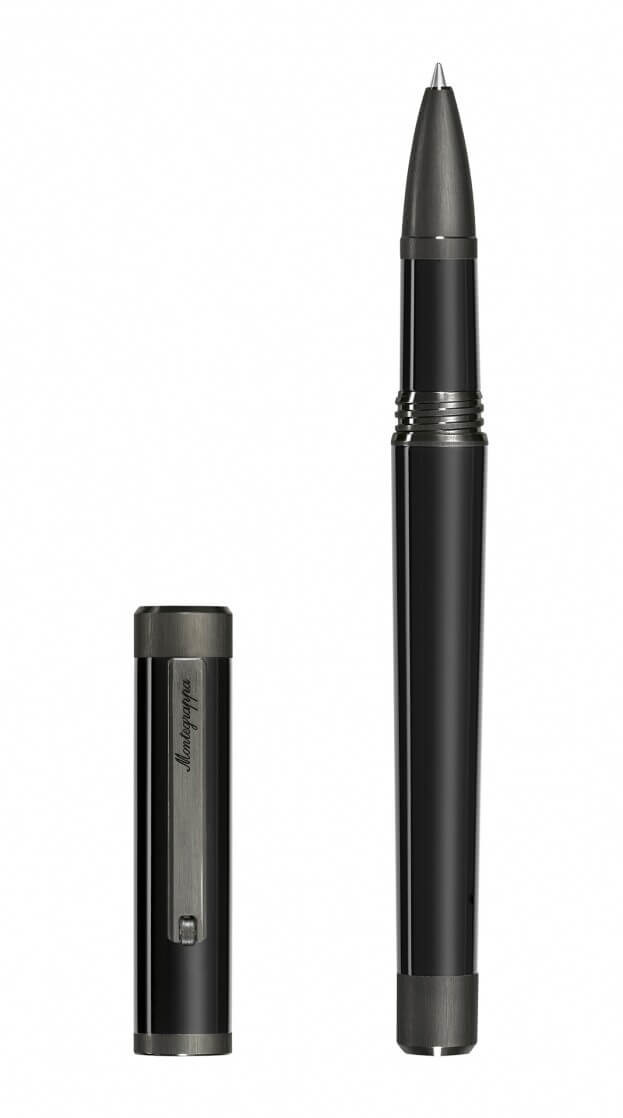 MONTEGRAPPA ZERO ROLLERBALL PEN ULTRA BLACK