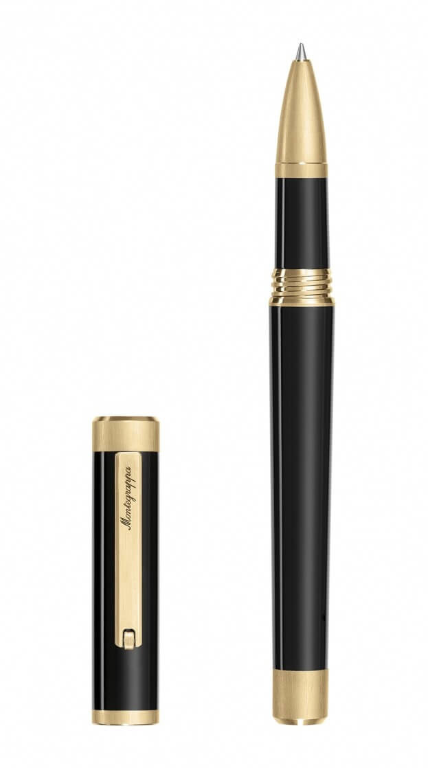 MONTEGRAPPA ZERO ROLLERBALL YELLOW GOLD