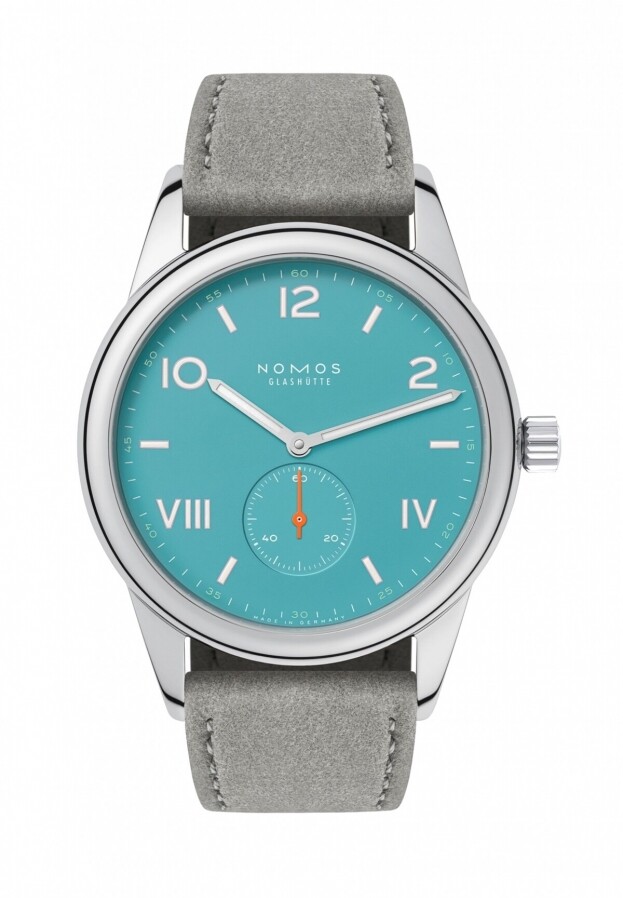 NOMOS Glashütte Club Campus 38 endless blue 38.5mm
