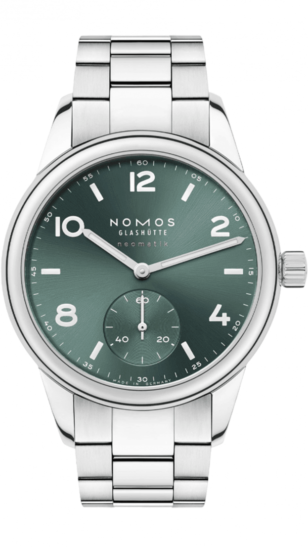 NOMOS Glashütte CLUB SPORT NEOMATIK PETROL 37mm πράσινο πετρόλ καντράν αυτόματο
