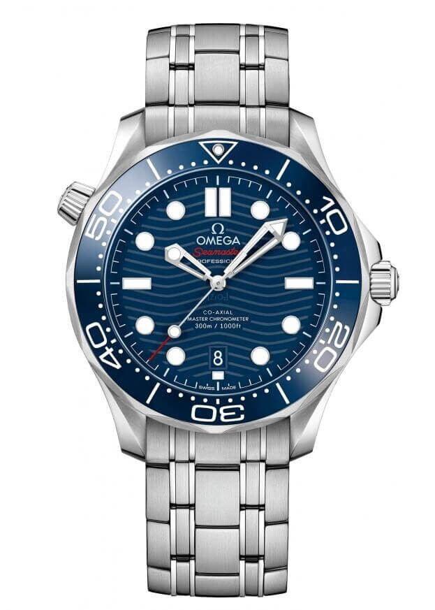 OMEGA Seamaster Diver 300M Co-Axial Master Chronometer 42mm Μπλε Καντράν