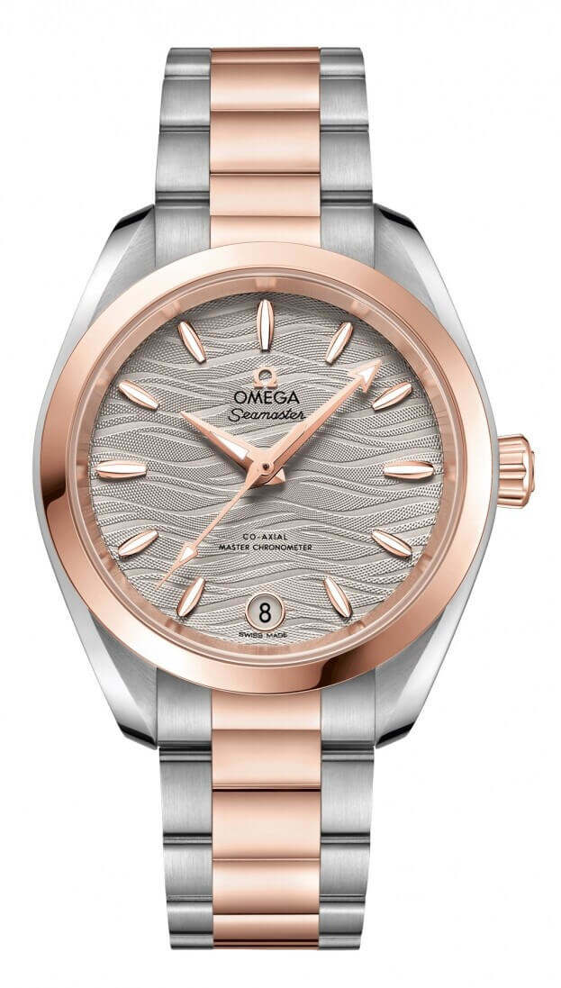 OMEGA Seamaster Aqua Terra 150M Co-Axial Master Chronometer 34mm Γκρι Καντράν Γυναικείο Ρολόι
