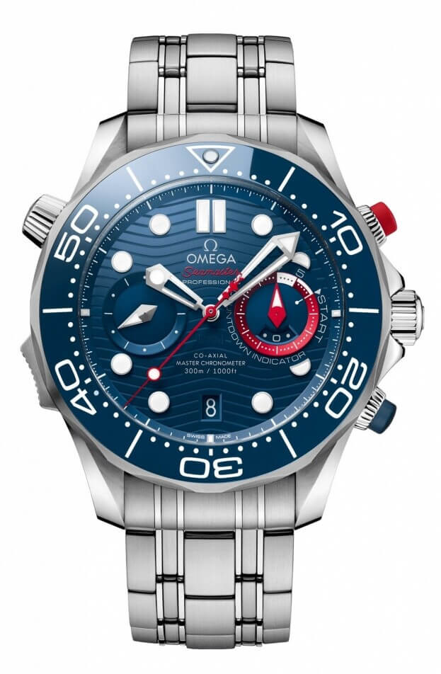 OMEGA SEAMASTER DIVER 300M 'AMERICA'S CUP' CO‑AXIAL MASTER CHRONOMETER CHRONOGRAPH 44 MM