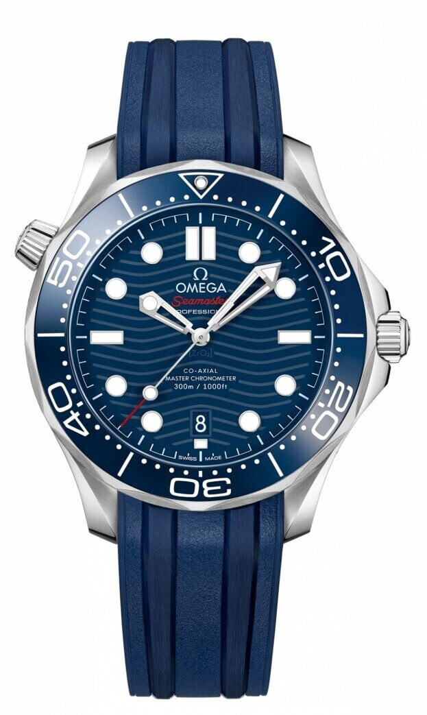 OMEGA Seamaster Diver 300M Co-Axial Master Chronometer 42mm Μπλε Καντράν