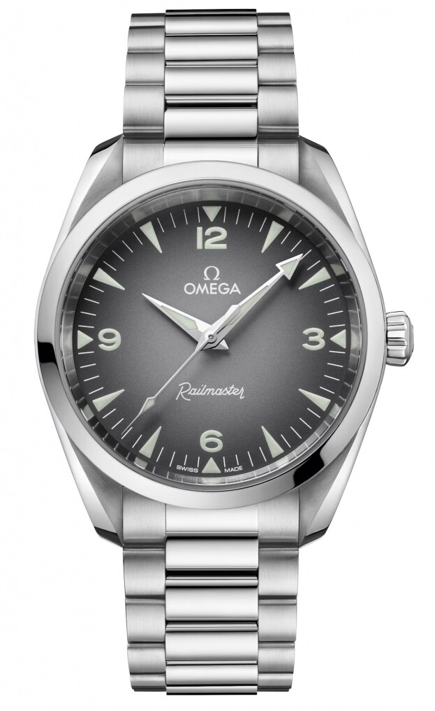 OMEGA Seamaster Railmaster Automatic 38mm Grey Dial Inglessis