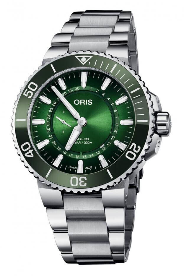 oris green watch