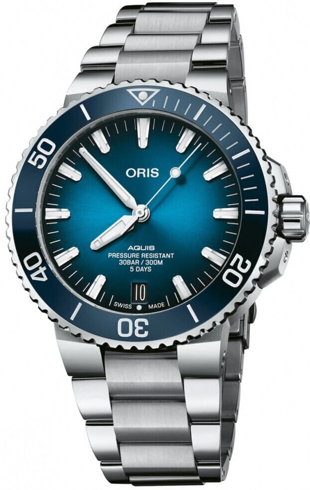 ORIS Aquis Calibre 400 Automatic 43.50mm Μπλε Καντράν