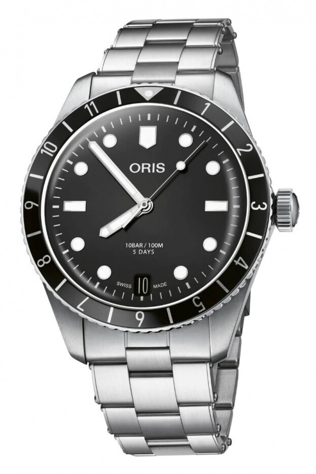 ORIS DIVERS SIXTY-FIVE 12H CALIBRE 400 40mm Μαύρο Καντράν